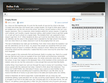 Tablet Screenshot of dfolk.wordpress.com