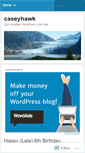 Mobile Screenshot of caseyhawk.wordpress.com