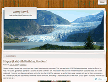 Tablet Screenshot of caseyhawk.wordpress.com