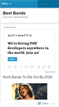 Mobile Screenshot of bestbands.wordpress.com