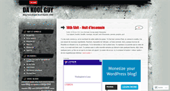 Desktop Screenshot of dakoolguy.wordpress.com