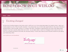 Tablet Screenshot of ctroses.wordpress.com