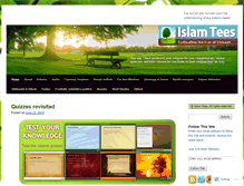 Tablet Screenshot of islamtees.wordpress.com