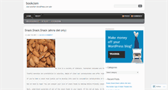 Desktop Screenshot of bookcism.wordpress.com