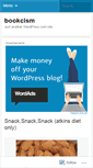 Mobile Screenshot of bookcism.wordpress.com