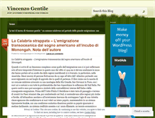 Tablet Screenshot of enzogentile.wordpress.com