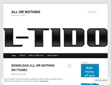 Tablet Screenshot of ltido.wordpress.com