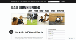 Desktop Screenshot of daddownunder.wordpress.com