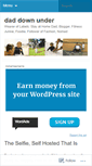 Mobile Screenshot of daddownunder.wordpress.com