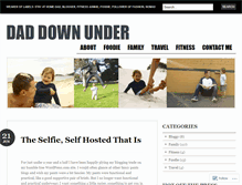 Tablet Screenshot of daddownunder.wordpress.com