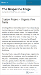 Mobile Screenshot of grapevineforge.wordpress.com