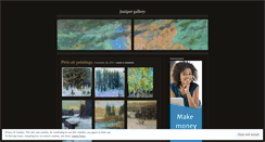 Desktop Screenshot of junipergallery.wordpress.com