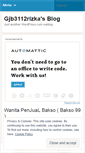 Mobile Screenshot of gjb3112rizka.wordpress.com