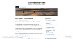 Desktop Screenshot of marleneroseshaw.wordpress.com