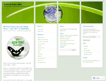 Tablet Screenshot of anneofgreenable.wordpress.com