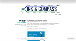 Desktop Screenshot of inkandcompass.wordpress.com