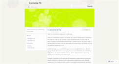 Desktop Screenshot of cornetafc.wordpress.com