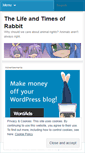 Mobile Screenshot of hourairabbit.wordpress.com