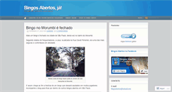 Desktop Screenshot of bingosabertos.wordpress.com