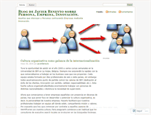 Tablet Screenshot of javierbeneyto.wordpress.com
