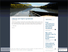 Tablet Screenshot of learningzone.wordpress.com