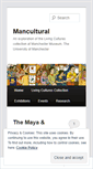 Mobile Screenshot of mancultural.wordpress.com