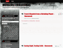 Tablet Screenshot of morgensternidiomas.wordpress.com