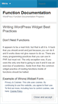 Mobile Screenshot of funcdoc.wordpress.com