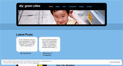 Desktop Screenshot of diygreencities.wordpress.com