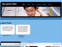 Tablet Screenshot of diygreencities.wordpress.com