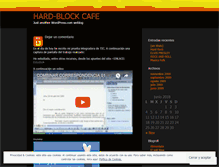 Tablet Screenshot of hardblogcafe.wordpress.com