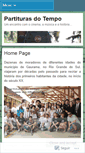 Mobile Screenshot of partiturasdotempo.wordpress.com