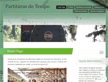 Tablet Screenshot of partiturasdotempo.wordpress.com