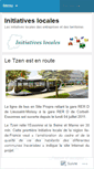 Mobile Screenshot of initiativeslocales.wordpress.com