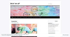 Desktop Screenshot of itsastickup.wordpress.com