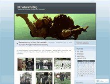 Tablet Screenshot of ncveteran.wordpress.com