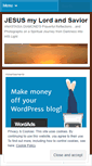 Mobile Screenshot of jesusmylordandsavior.wordpress.com
