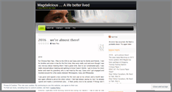 Desktop Screenshot of magdalicious00.wordpress.com