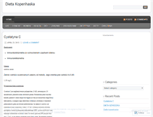 Tablet Screenshot of dietakopenhaska1.wordpress.com