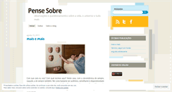 Desktop Screenshot of pensesobre.wordpress.com