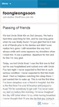 Mobile Screenshot of foongleongsoon.wordpress.com