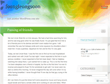 Tablet Screenshot of foongleongsoon.wordpress.com