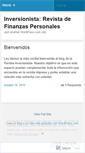 Mobile Screenshot of inversionistamx.wordpress.com