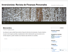 Tablet Screenshot of inversionistamx.wordpress.com