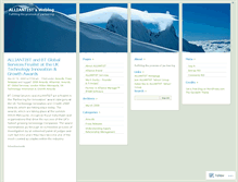 Tablet Screenshot of alliantist.wordpress.com