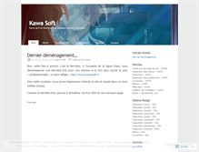 Tablet Screenshot of kawasoft.wordpress.com