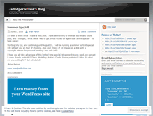Tablet Screenshot of jadedperfection.wordpress.com