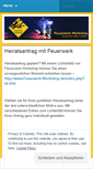 Mobile Screenshot of feuerwerkworkshop.wordpress.com