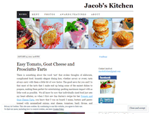 Tablet Screenshot of jacobskitchen.wordpress.com