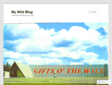 Tablet Screenshot of giftsothewild.wordpress.com